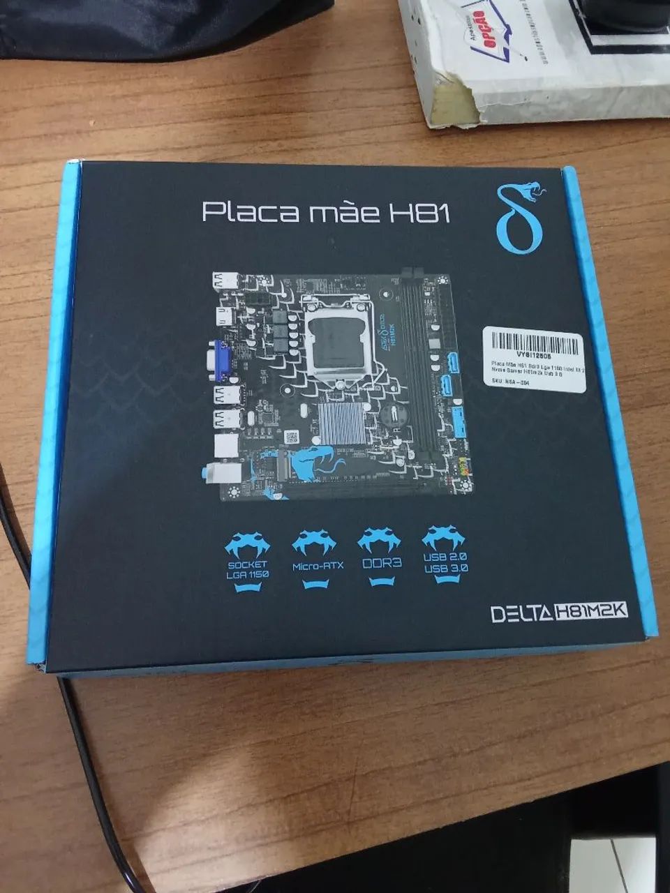 Placa mãe Delta H81M2K  - Foto 3