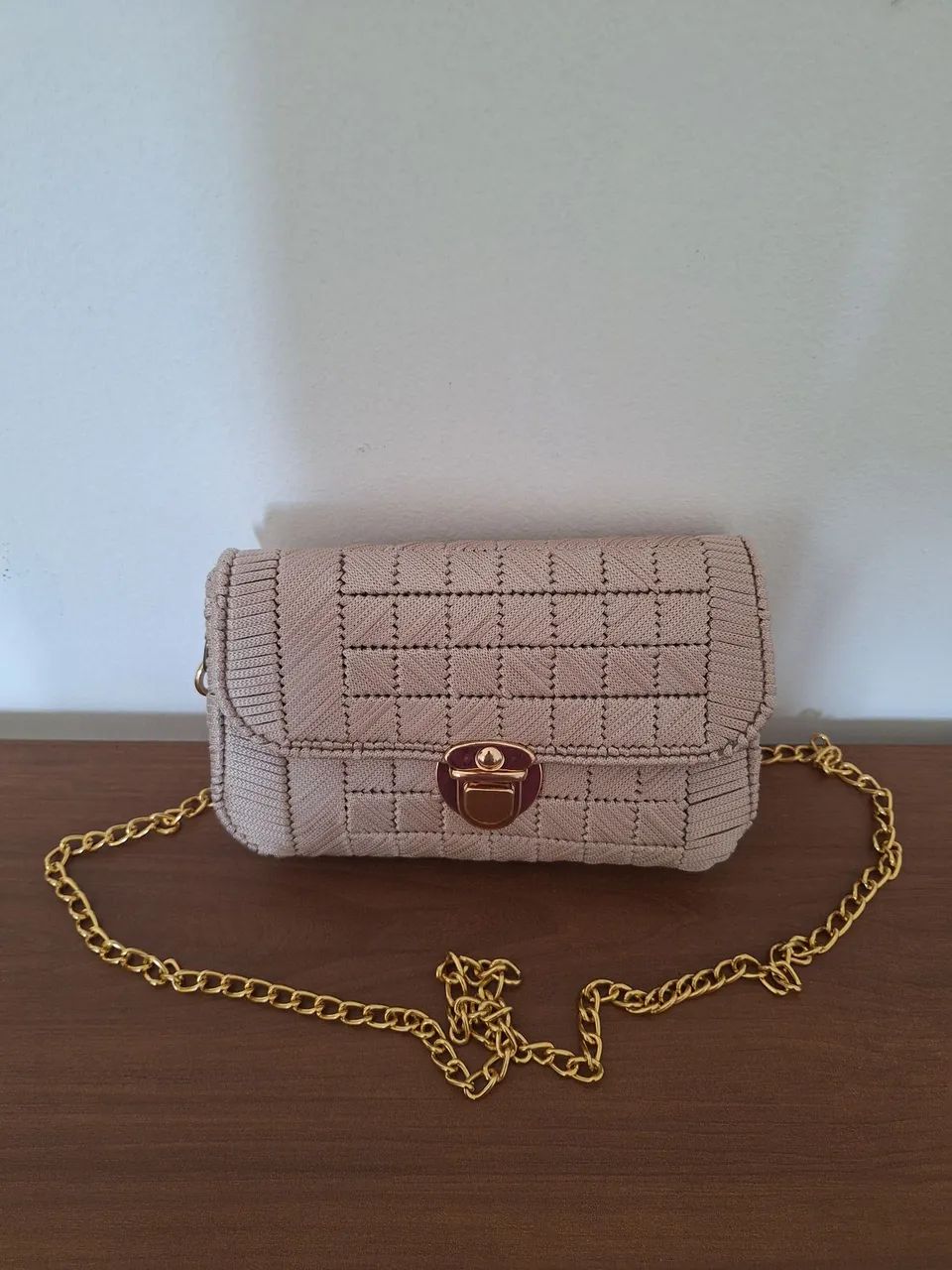 Bolsa em fio nautico nova