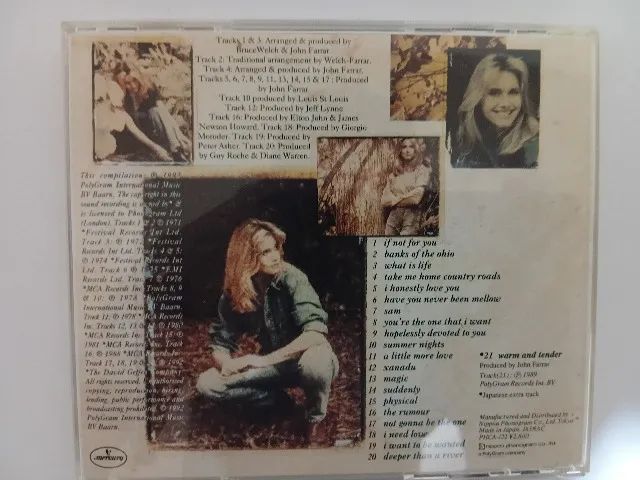 CD - Olivia Newton-John "Back To Basics - The Essential Collection 1971-1992" - Foto 2