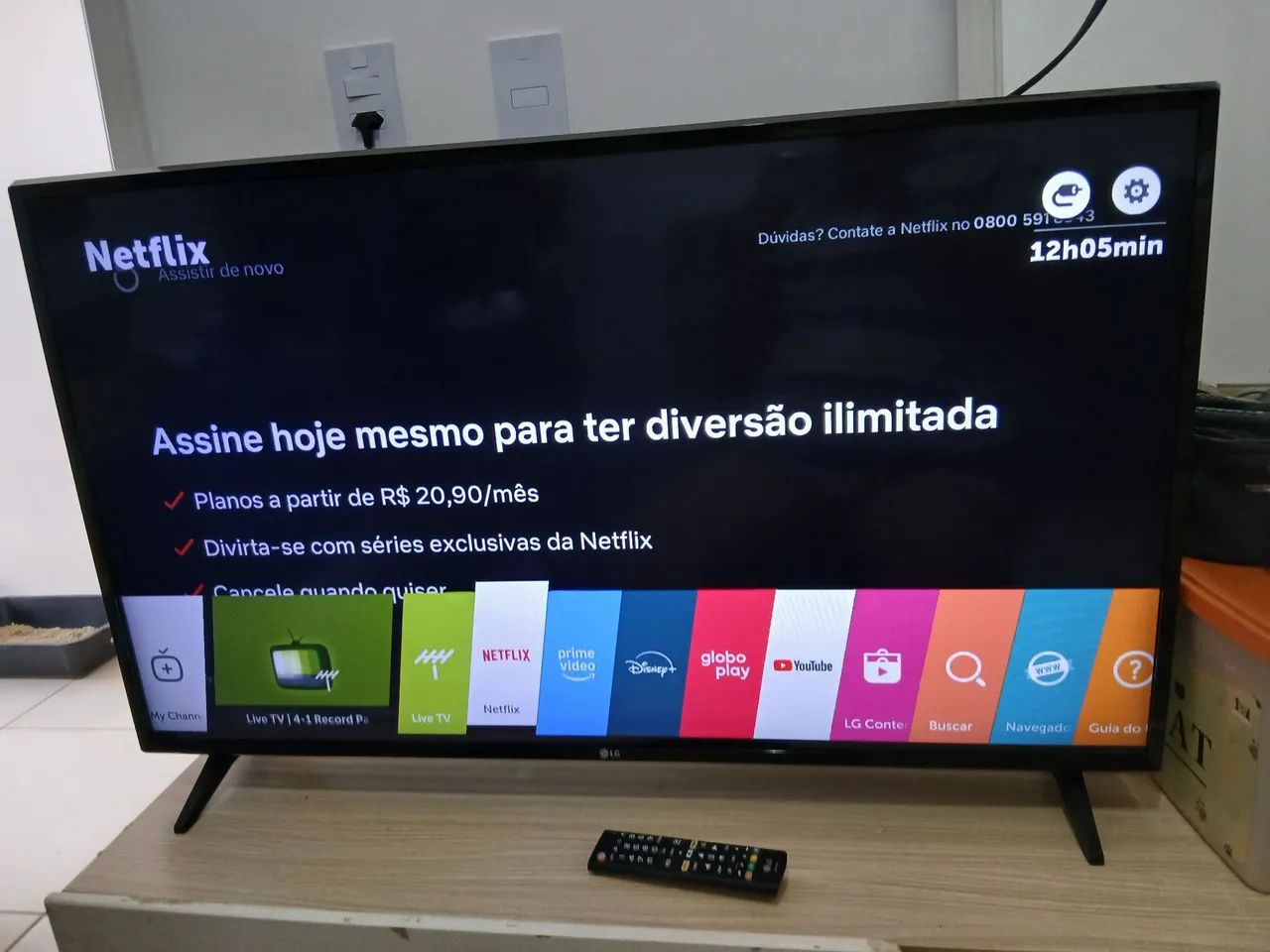 TV Smart LG 43 Impecável  - Foto 2