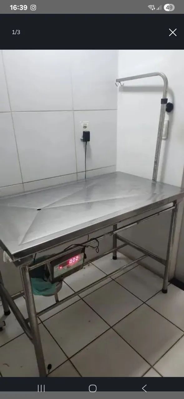 Mesa Atendimento p/ clínicas, consultórios veterinário.  - Foto 2