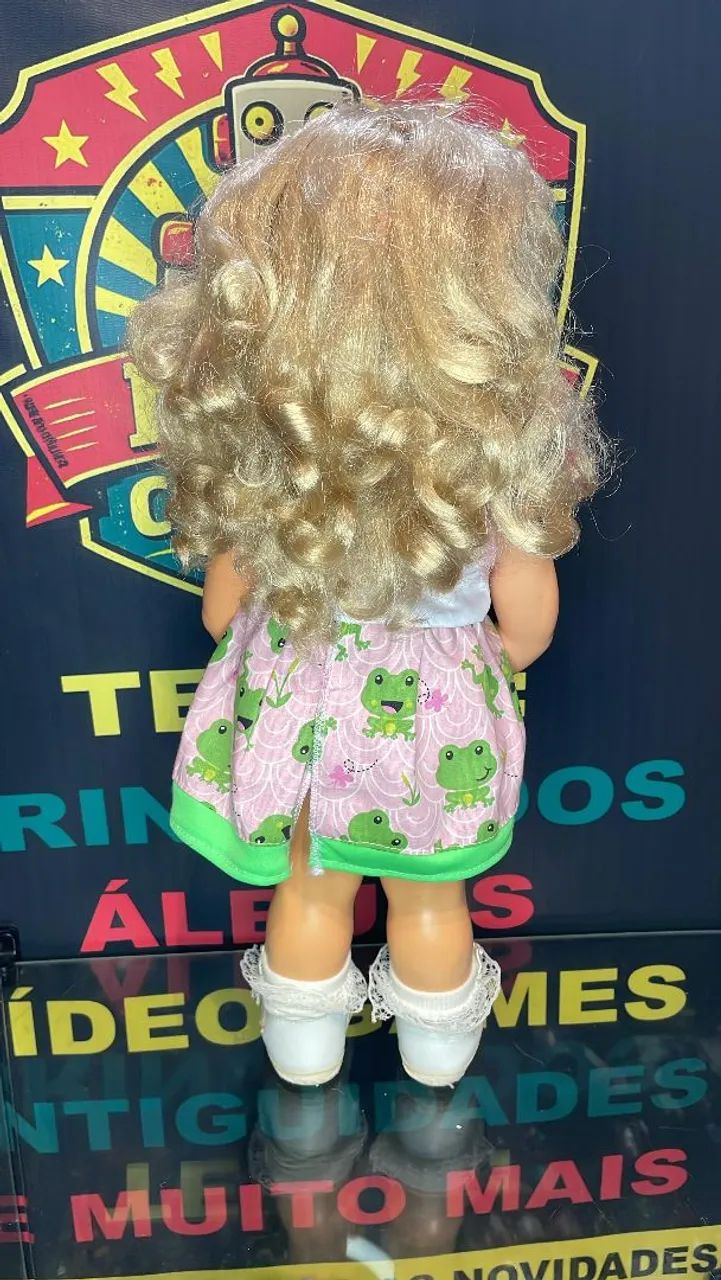 Boneca Bate Palminha estrela anos 80 - Foto 3