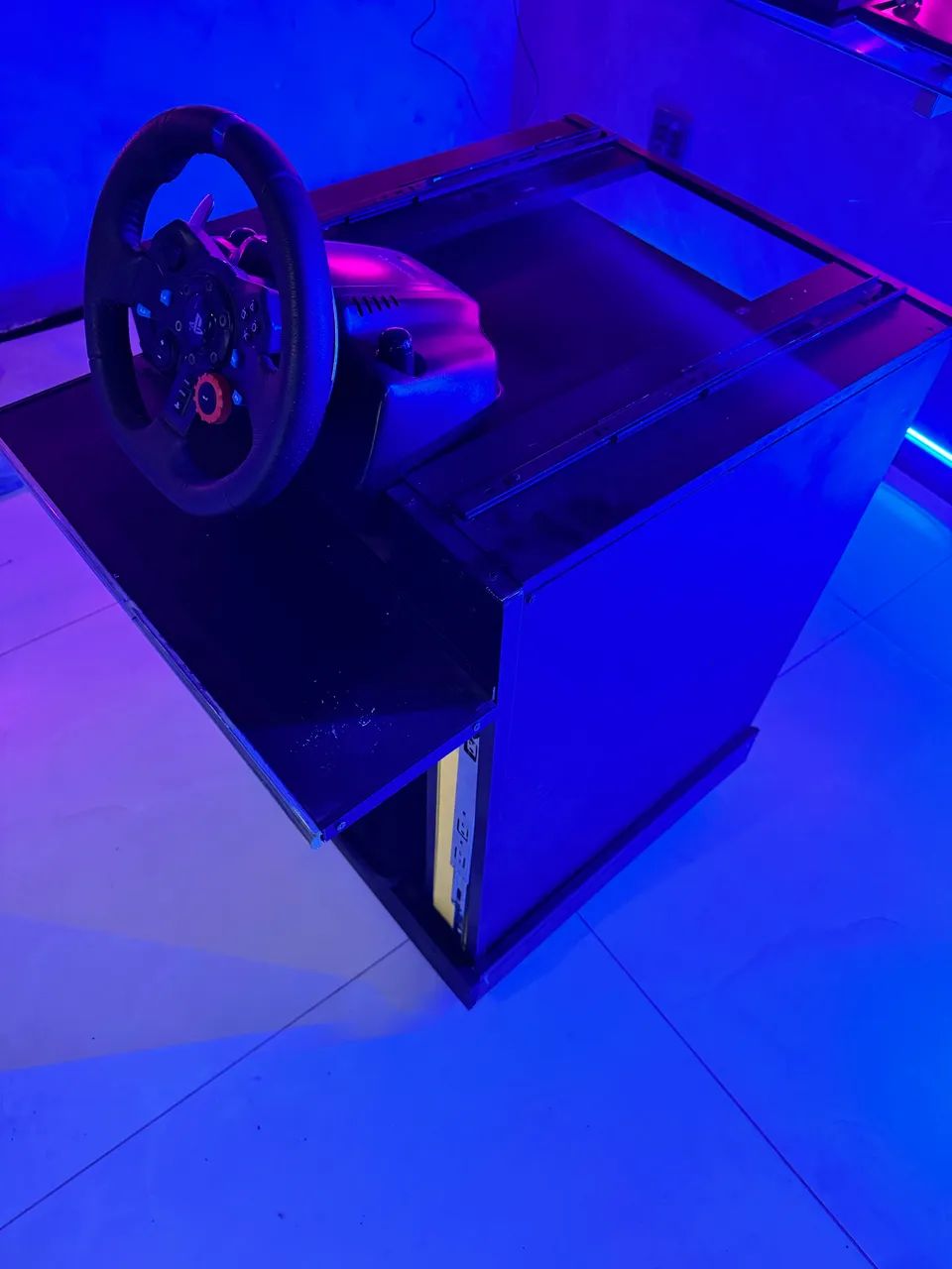 Volante g29 com suporte mdf - Foto 3