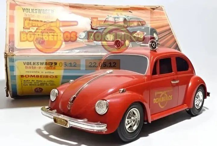 Kit de Adesivos Fusca Bombeiro Bate e Volta Estrela 