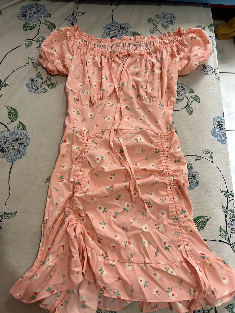 Vestido Florido Rosa