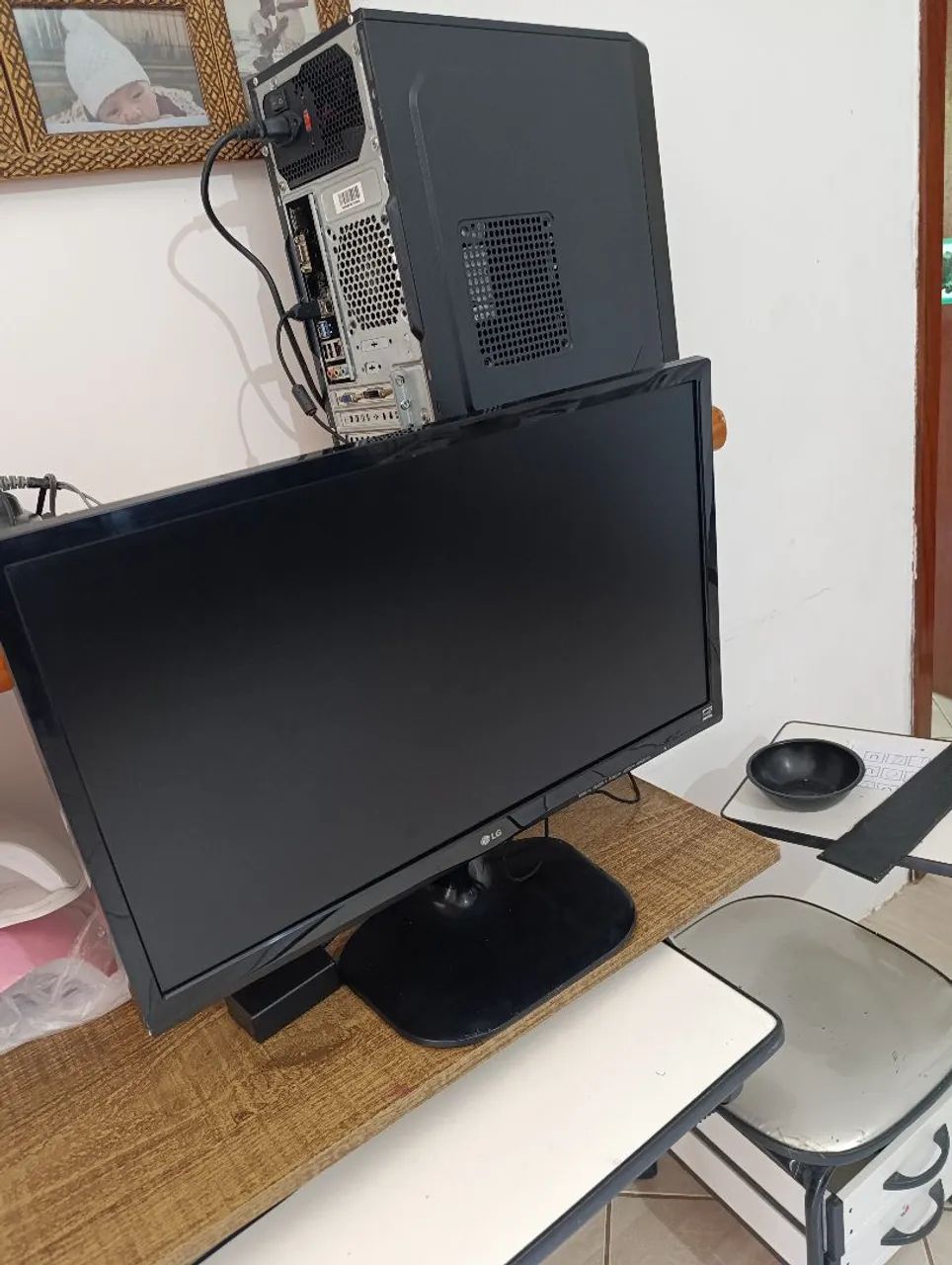 Monitor LG FLATON 23 POLEGADAS leia descrição  - Foto 3