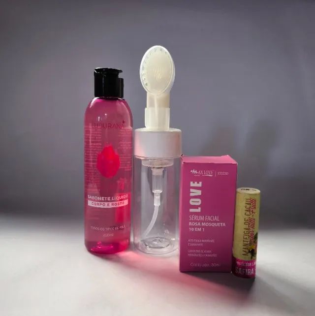 Kit produtos de cuidados pessoais