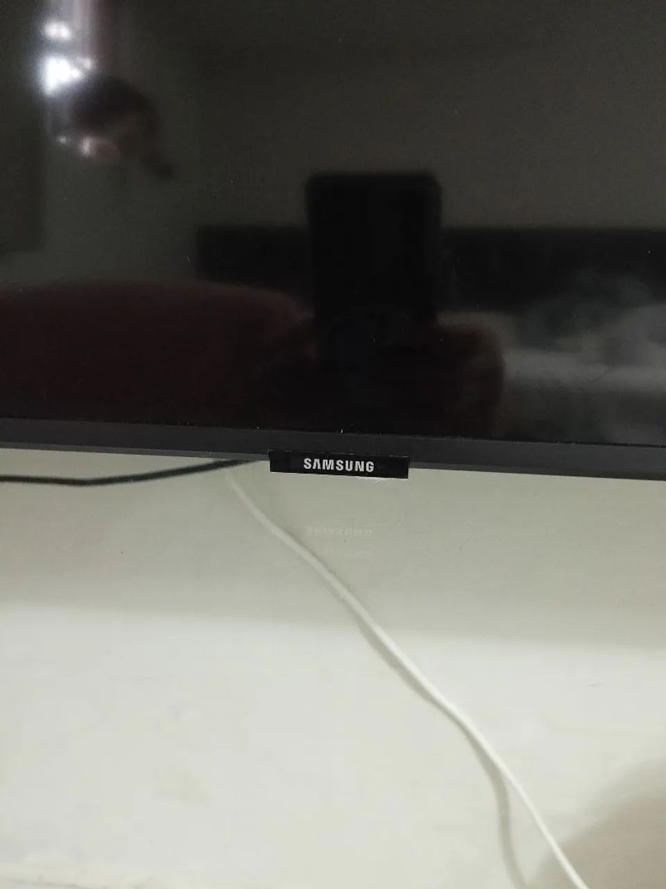 Tv 55" Samsung (tela queimada) - Foto 3