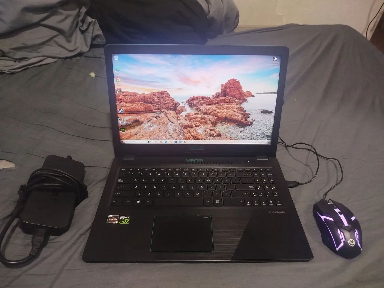 ASUS VivoBook X570Z Gamer - Ryzen 5 + GTX 1050 | Pronto para