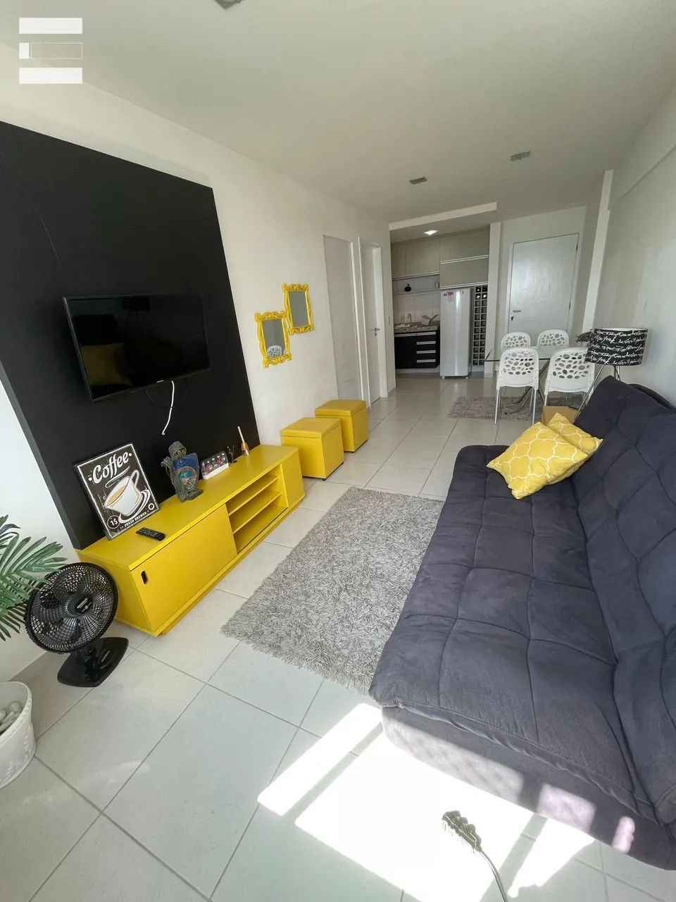 Edifício Maison Monet - Apartamento Mobiliado com Vista para o Mar para Alugar  Edifício M