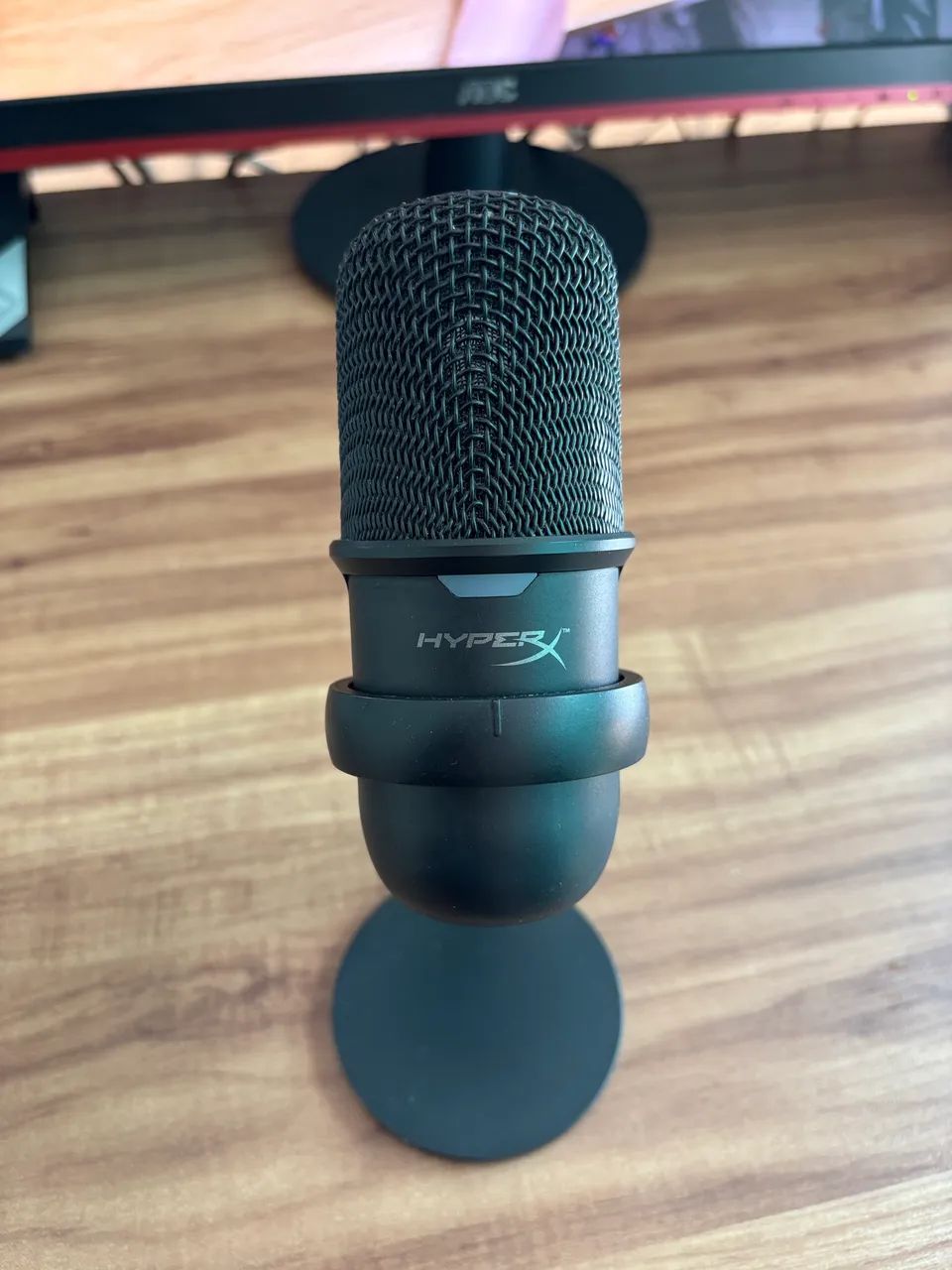 Microfone HyperX SoloCast USB Original para PC/PS4/PS5 - Excelente Estado
