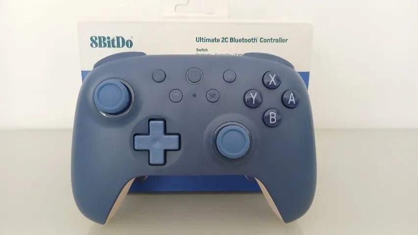 Nintendo Switch V2 - Cartão 256 GB - Controle 8BitDo Bluetooth