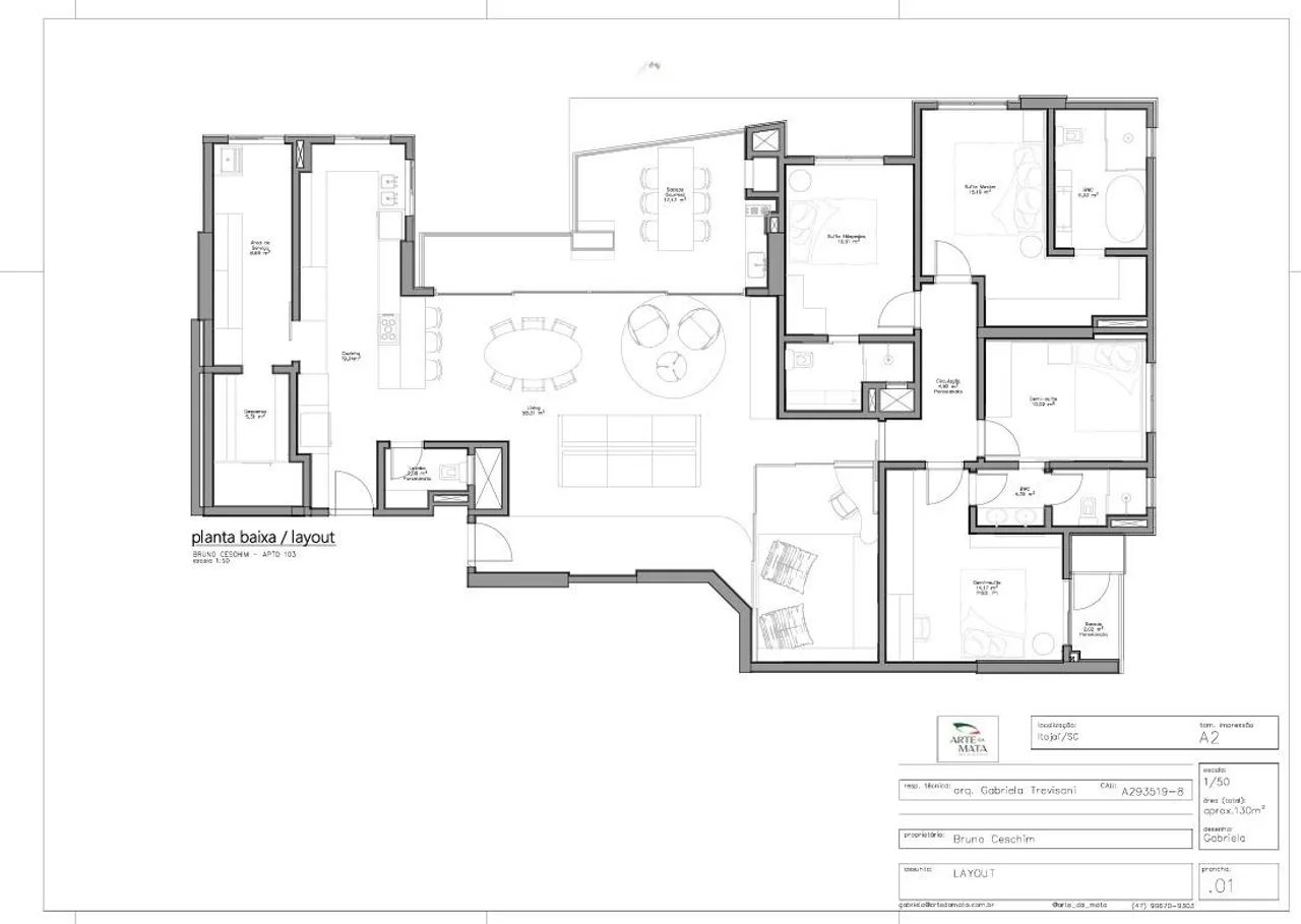 Apartamento com 3 Dormitórios, sendo 3 Suítes - Foto 2