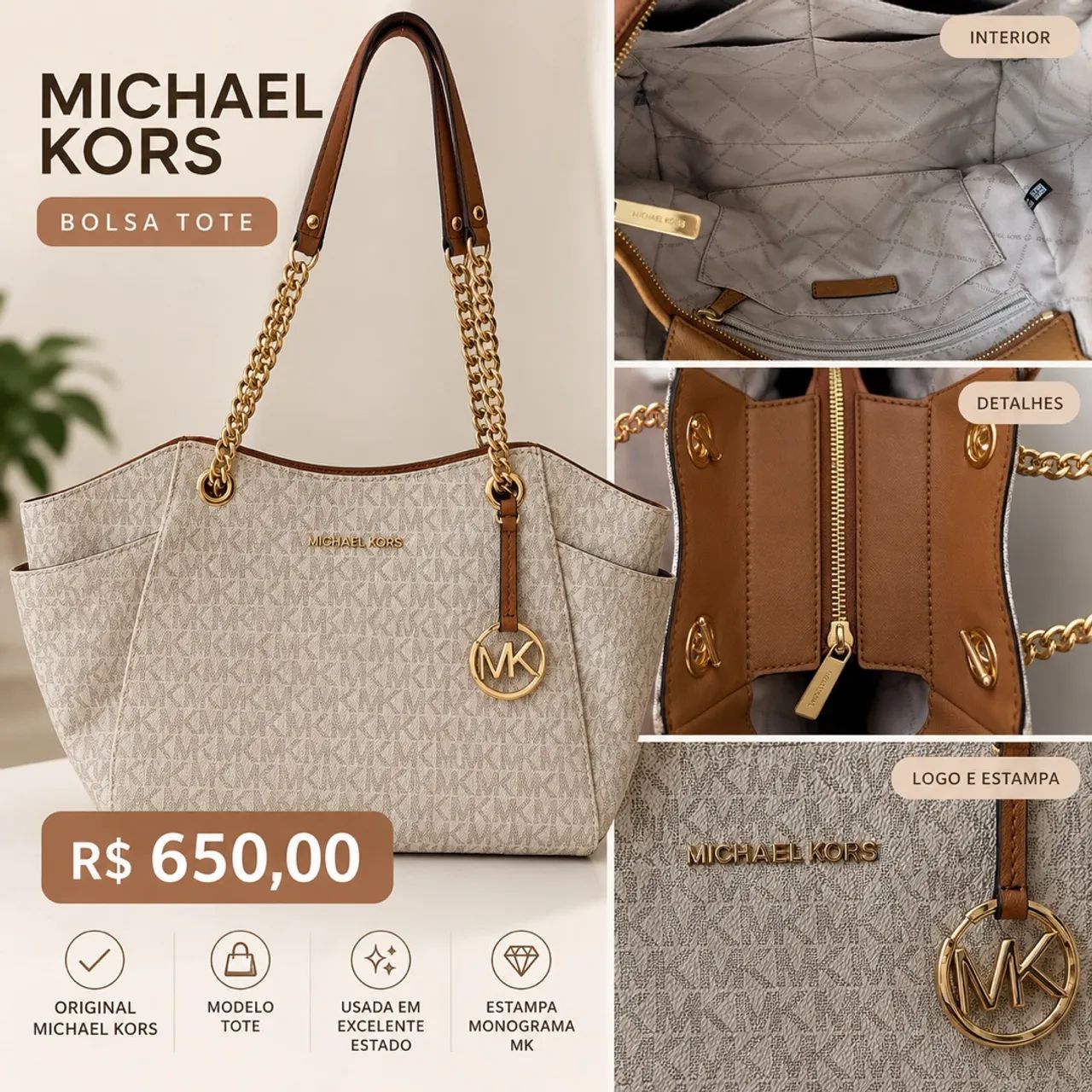 Bolsa Mk original