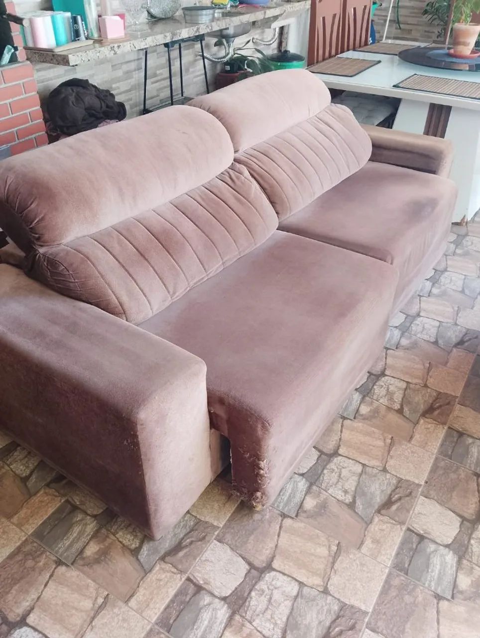 Sofá Cama Reclinável 