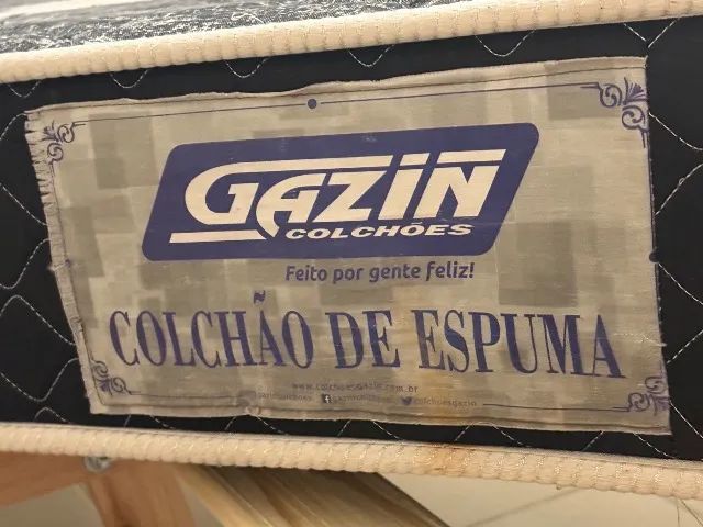 Cama Solteiro com Colchão Semi Novos! - Foto 4