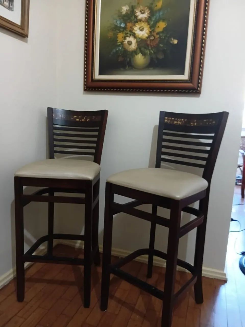 Banquetas Altas Estofadas 