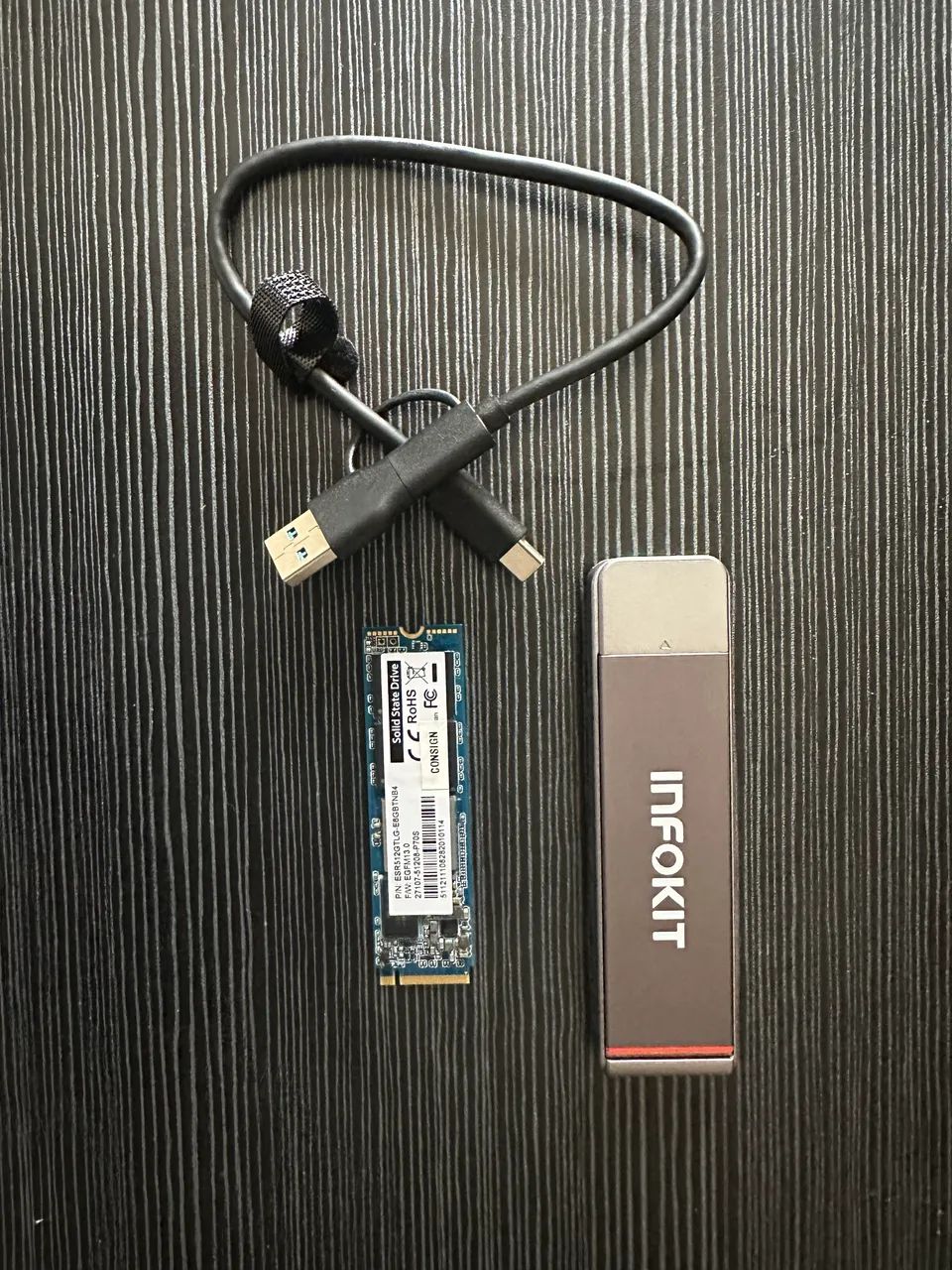 SSD NVMe M.2 500GB + Case Gaveta de Brinde - Foto 2