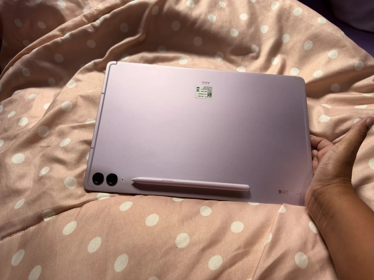 Tab s9 FE+ 128gb cor lavanda - Foto 2