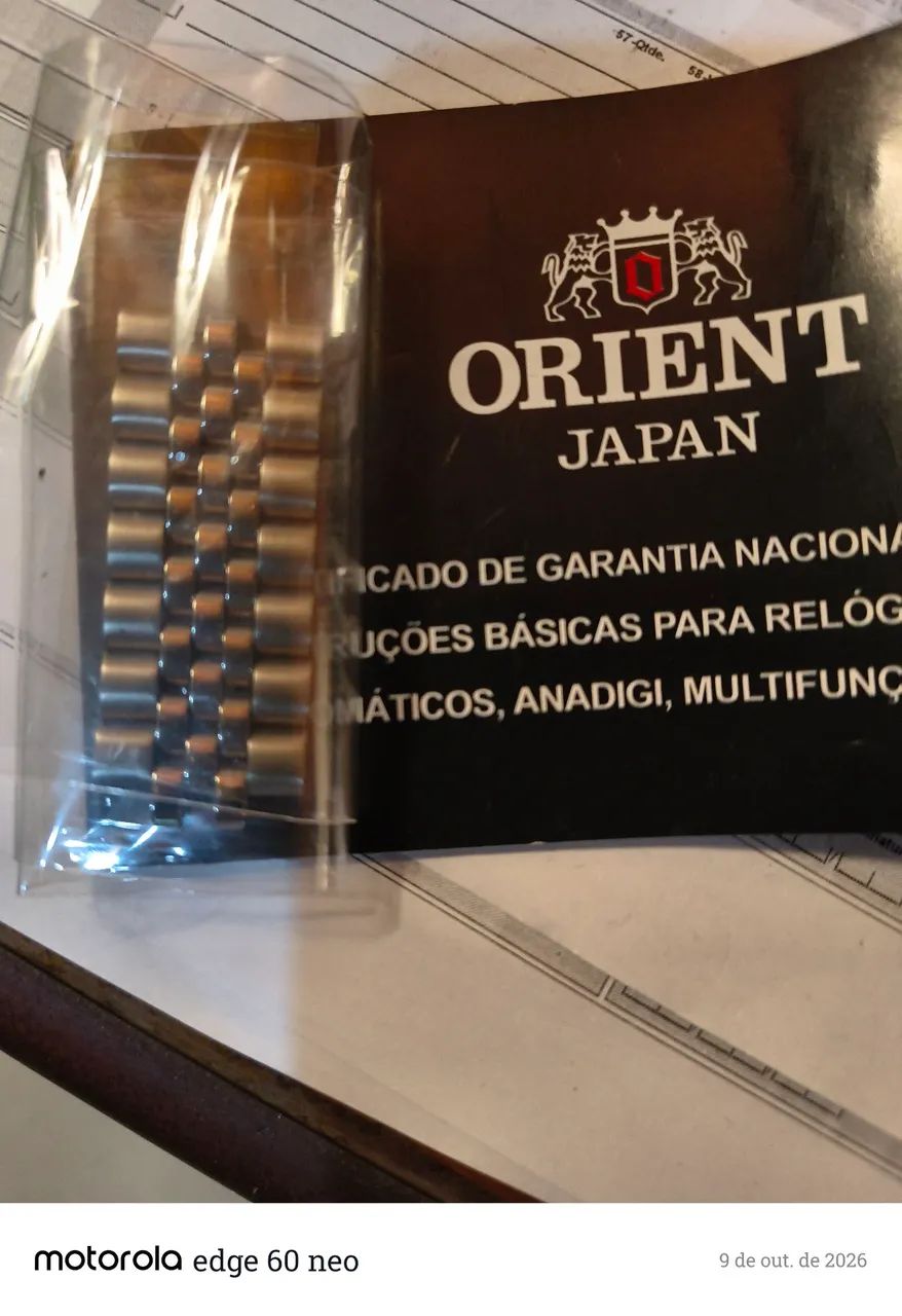 Relógio Orient yn6 100m Semi Novo!  - Foto 4