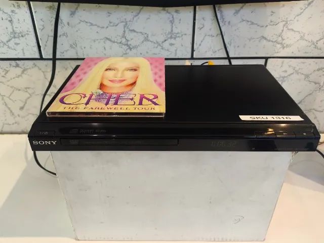 Reprodutor de DVD e CD SONY DVP-SR200P + DVD de brinde( usado)  - Foto 2