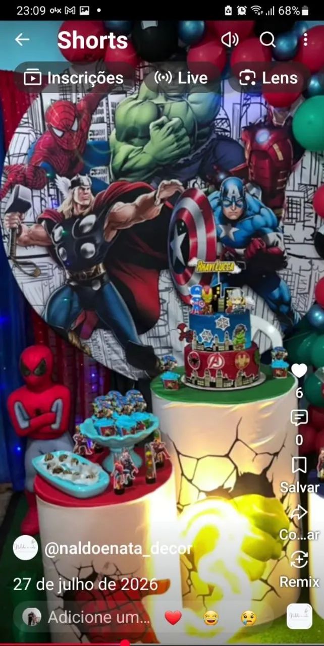 Pegue e monte Os Vingadores 