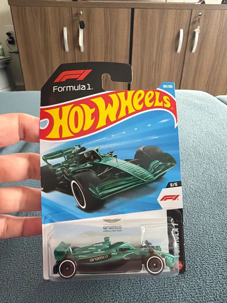 Hot Wheels fórmula 1 Aston Martim 