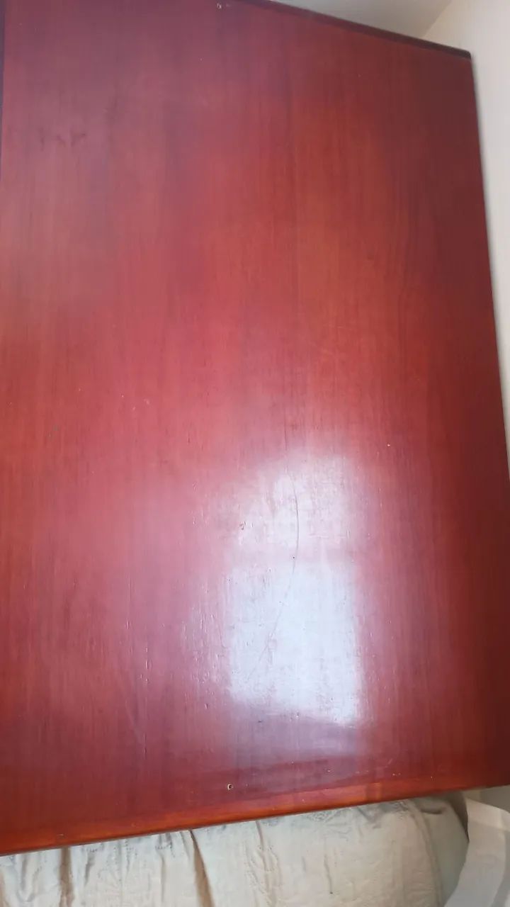 Escrivaninha/mesa de madeira maciça  - Foto 4