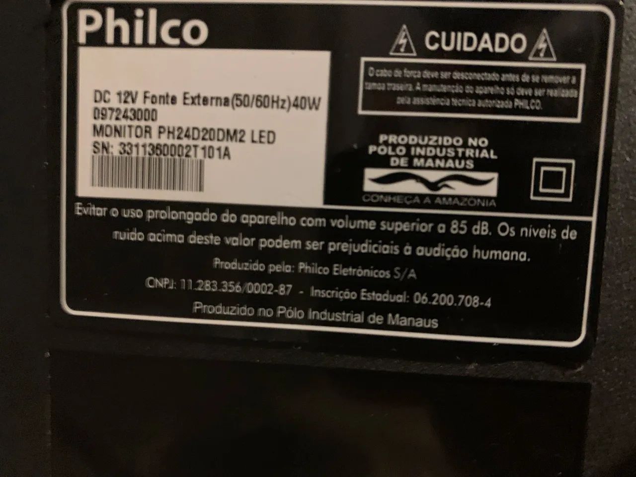 Monitor- tv 24? Philco  - Foto 2