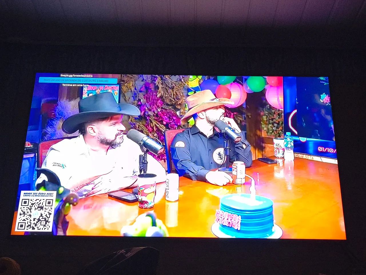 Tv Samsung 50 polegadas cristal UHD - Foto 2