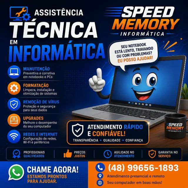 Vendas e Assistência técnica em informática