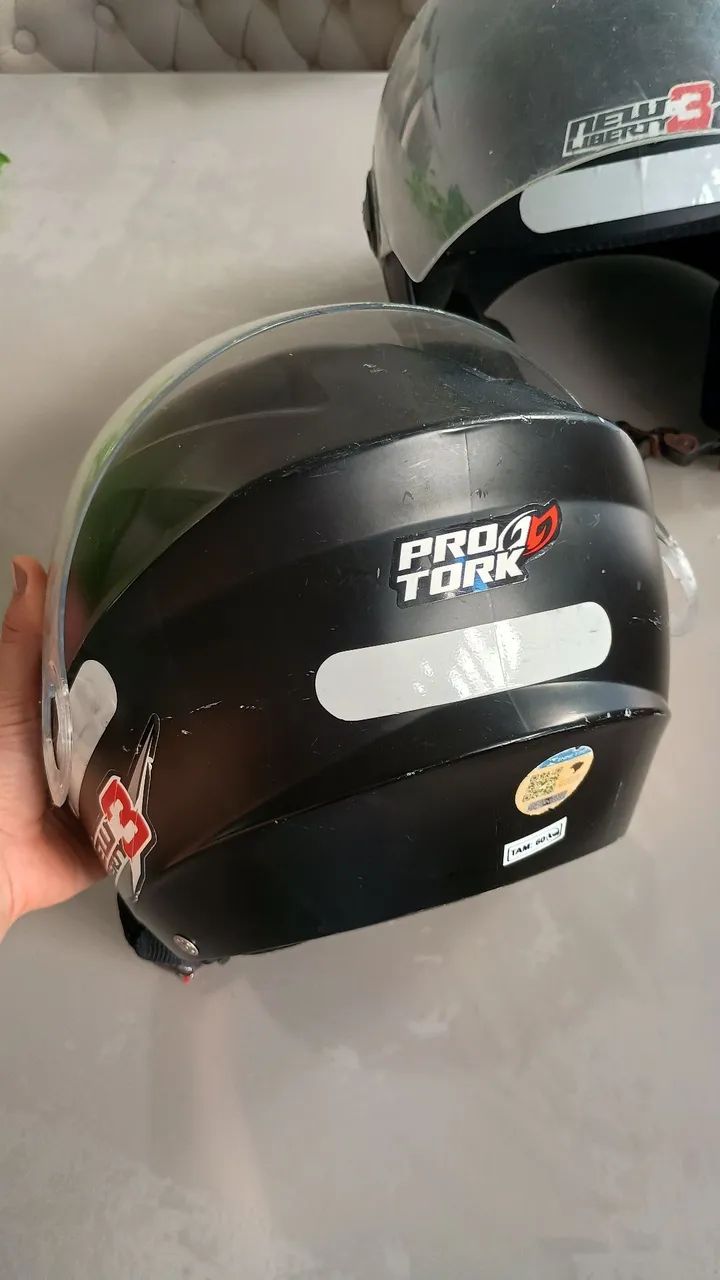 Vendo dois capacetes  - Foto 4