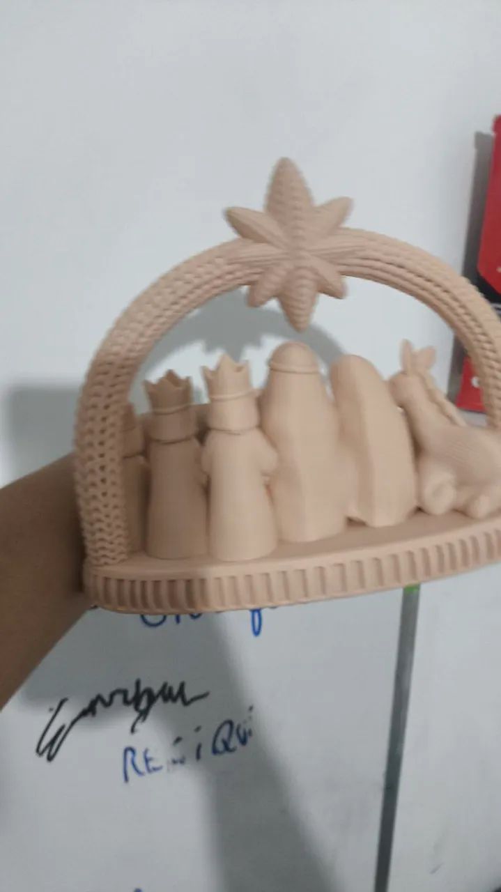 Presépio feito em impressão 3D - Foto 3
