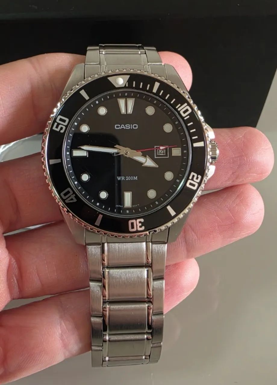 Relógio Casio "Duro" MDV-107D-1A1VDF - Foto 5