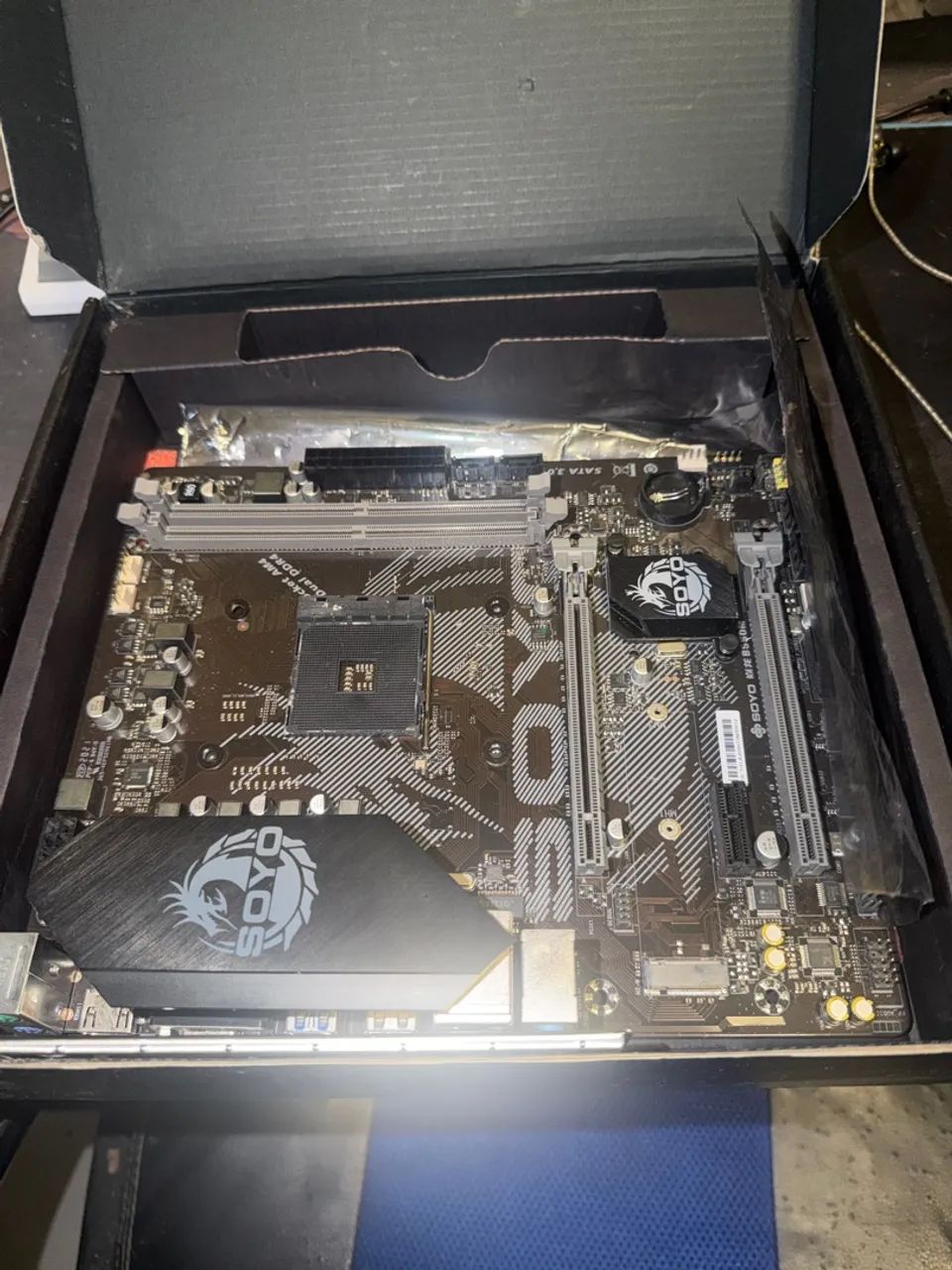 PLACA MÃE AMD B550M SOYO - Foto 5