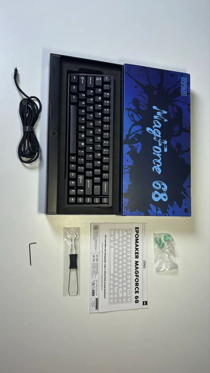 Teclado Magnético Epomaker Magforce 68  - Foto 4