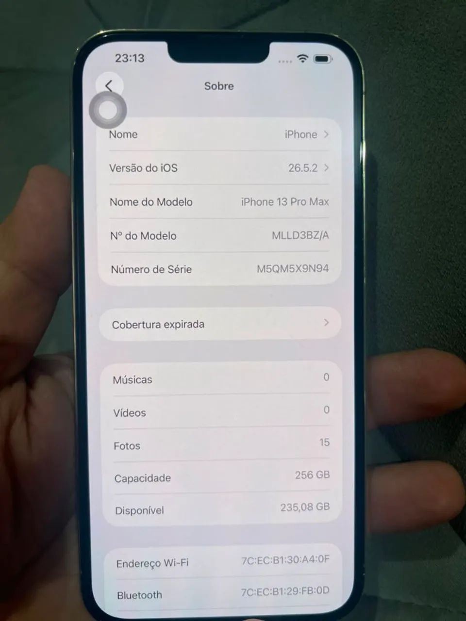iPhone 13 pro Max 256 gb não troco - Foto 2