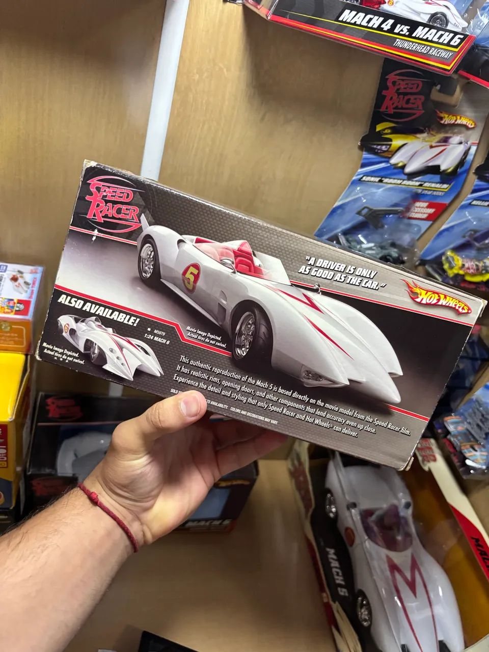 Speed Racer Mach 5 1:24 Hotwheels Raro - Hobbies e coleções