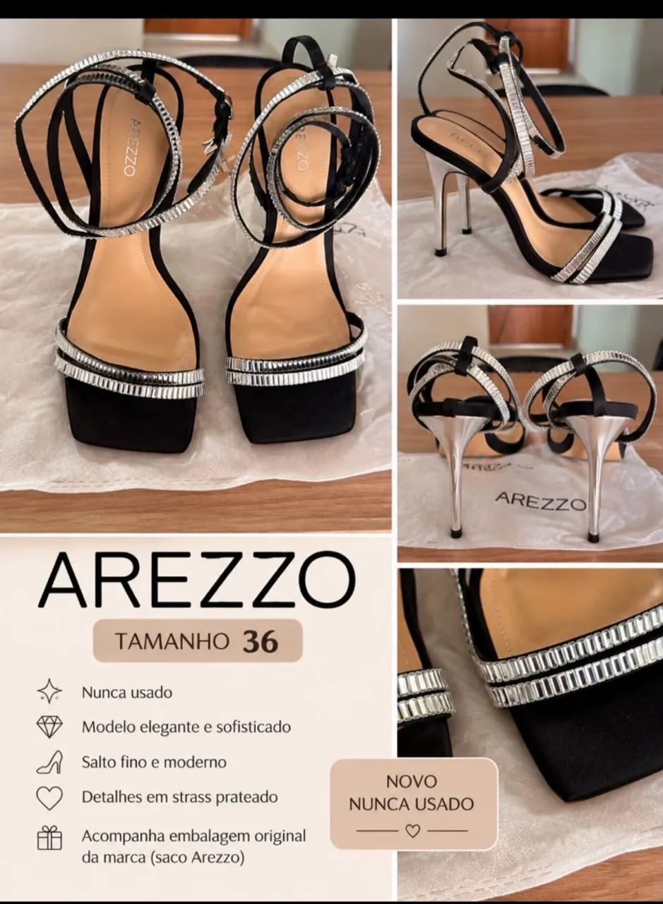 Sandália Arezzo 