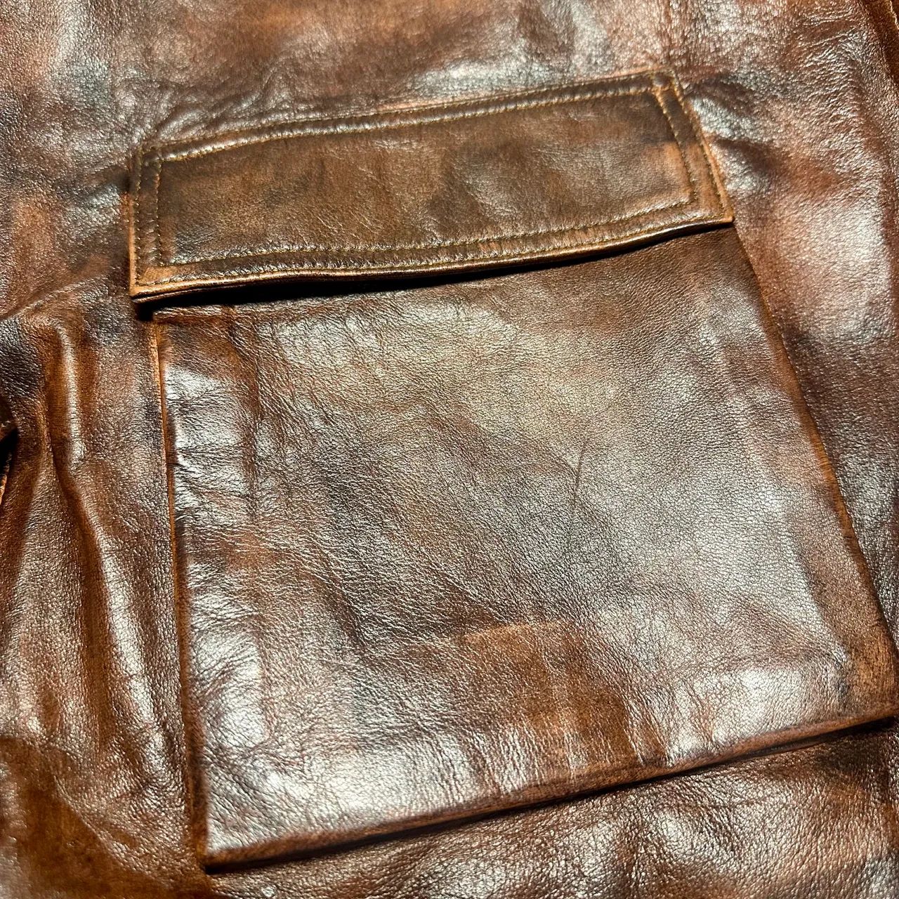 Colete de couro Real Leather  - Foto 4