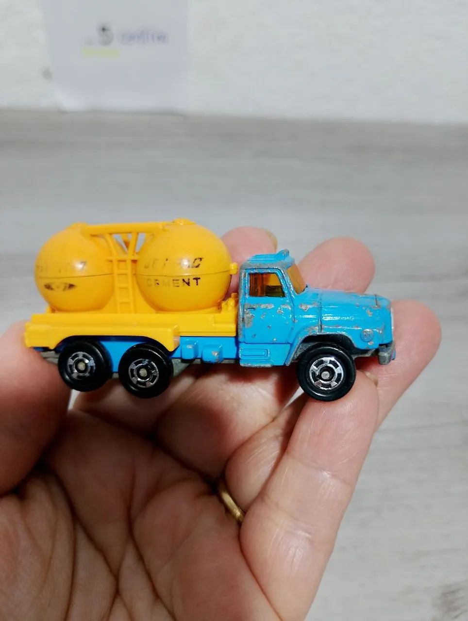 Carrinho de ferro marca Tomy antigo  - Foto 6