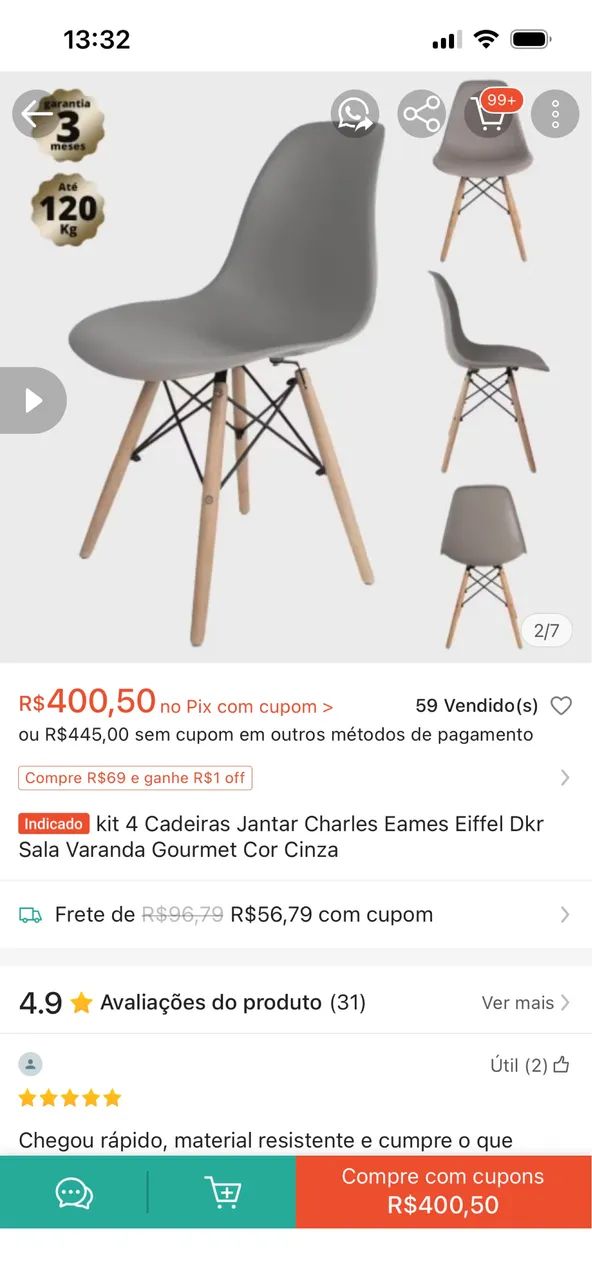 Cadeiras - Foto 2