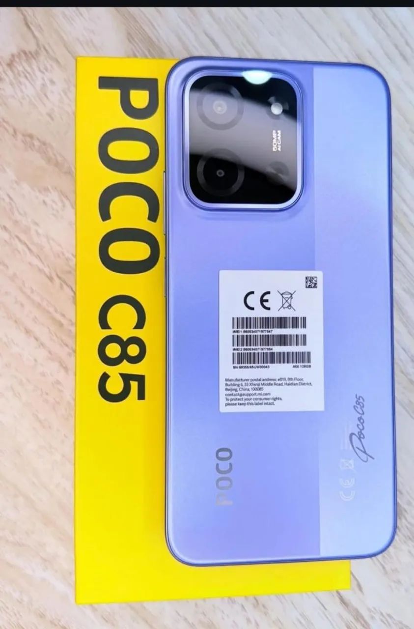Poco C85 256 GB 8 RAM Lacrado Função NFC  - Foto 2