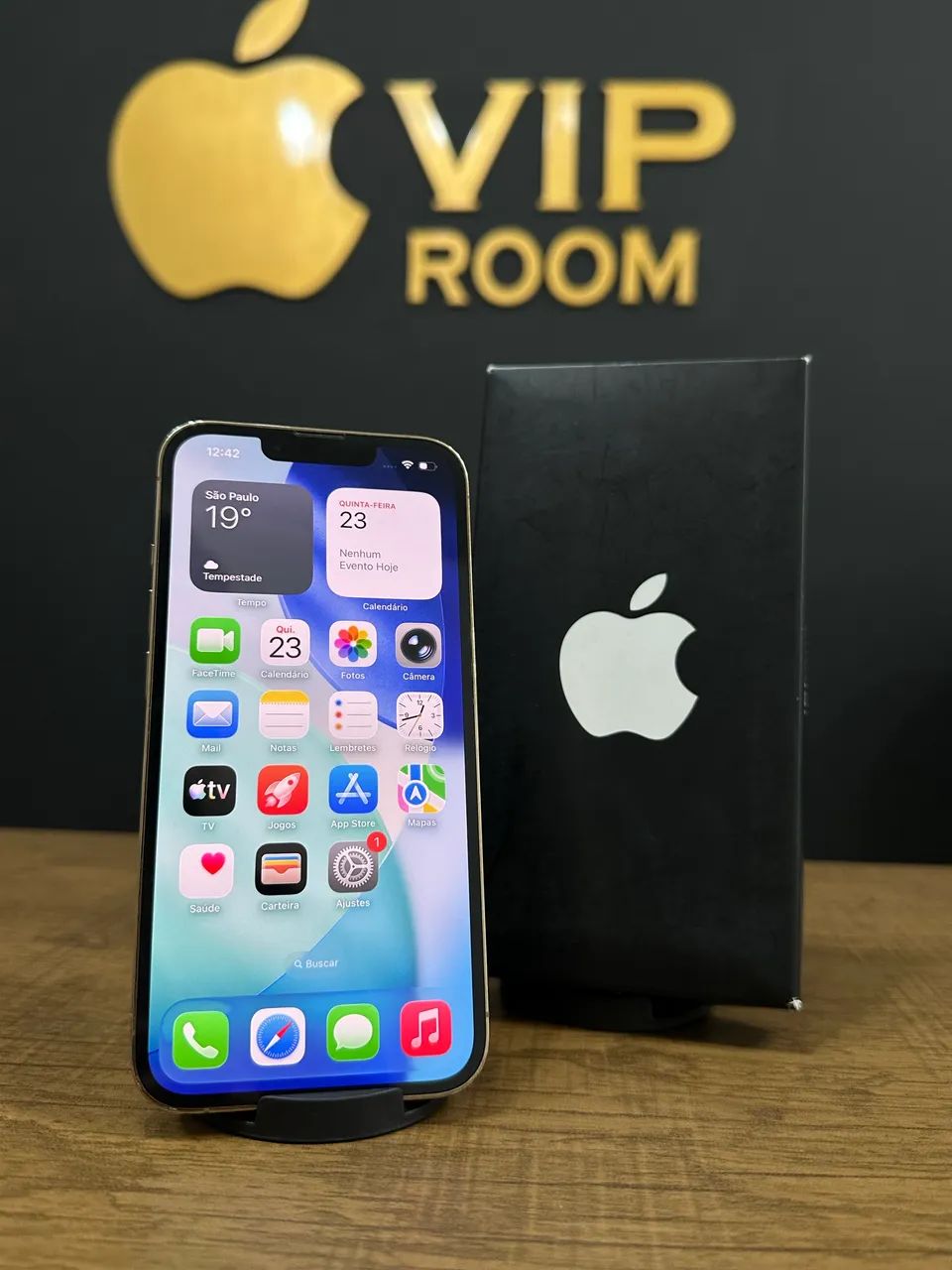iPhone 13 Pro 256gb gold semi novo!!  - Foto 4
