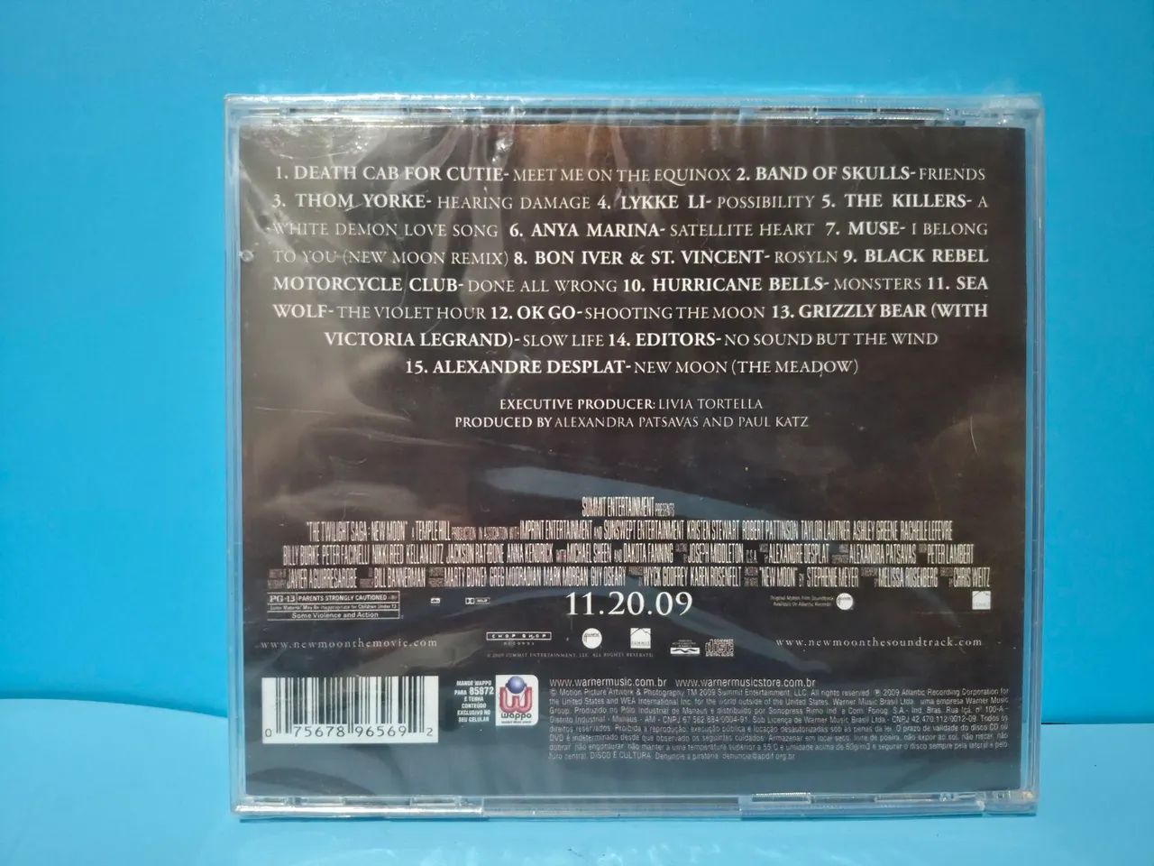 Cd trilha sonora do filme Crepúsculo lua nova  - Foto 3
