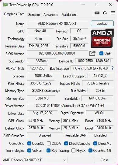 RX 9070 XT Taichi  - Foto 3