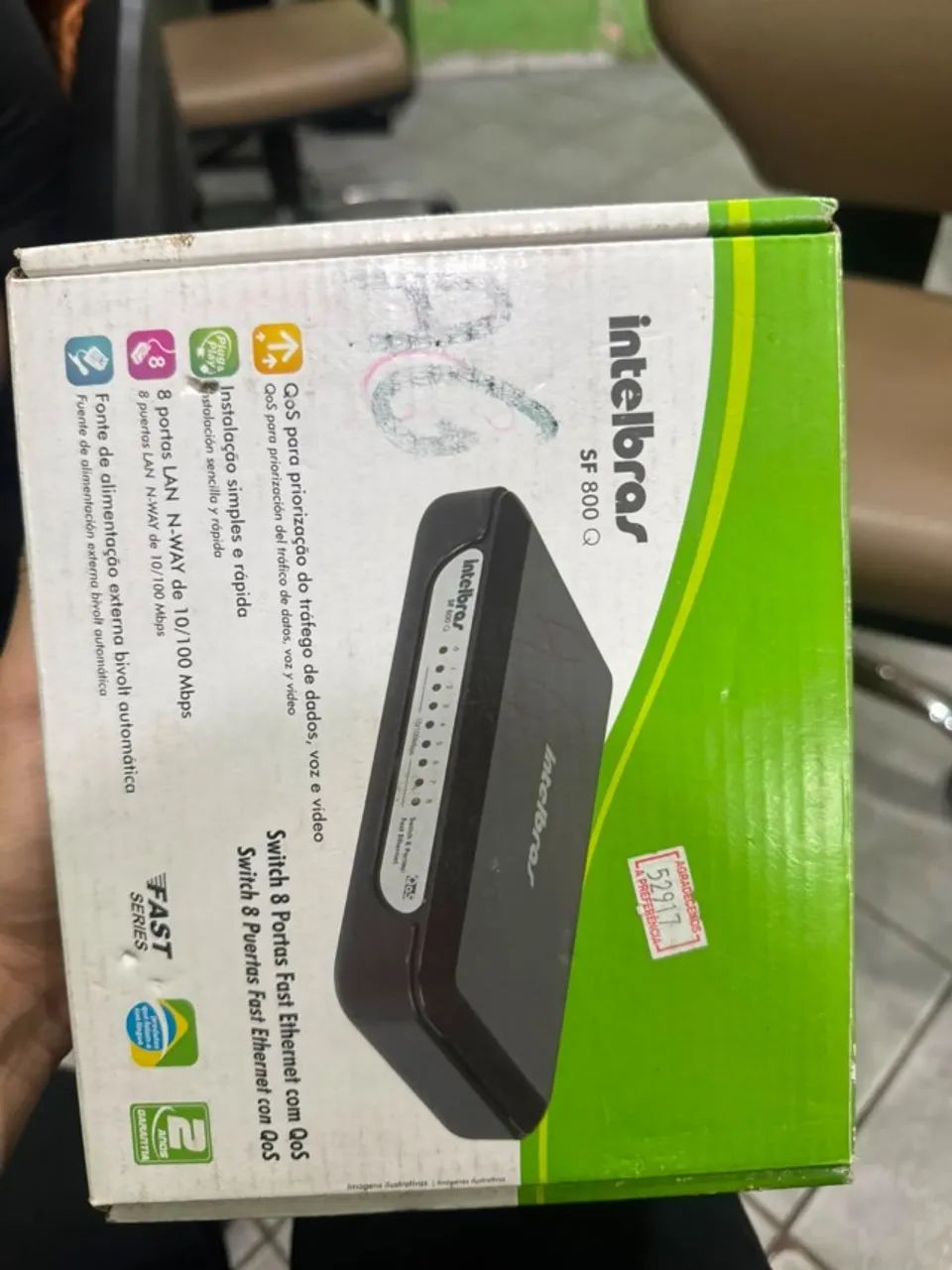 Switch Intelbras 8 portas