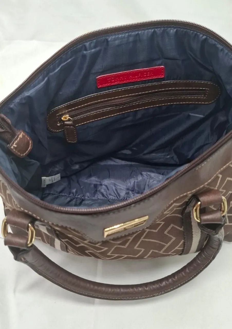 Bolsa Tommy Hilfiger Feminino Marrom - Foto 4