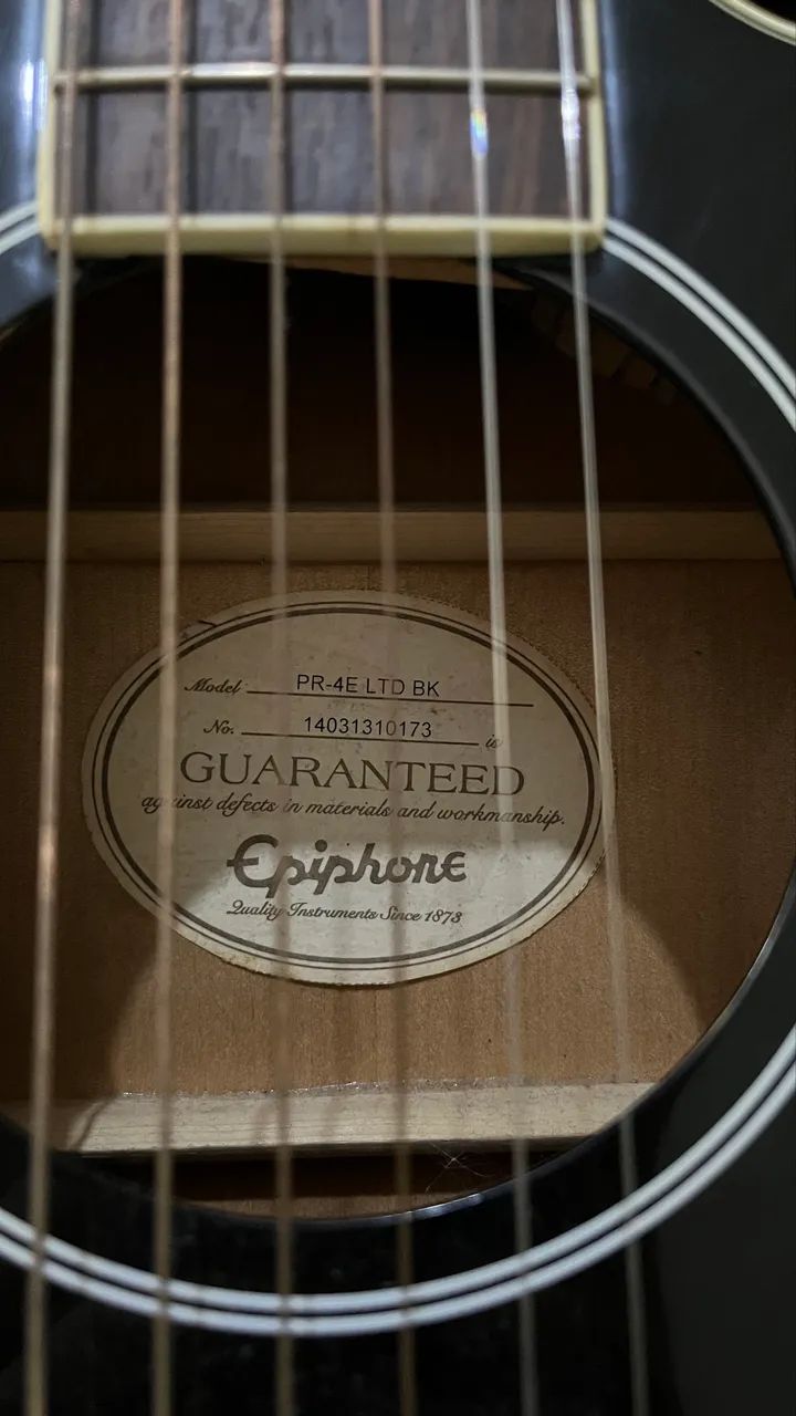 Violão Epiphone PR4-E - Foto 4