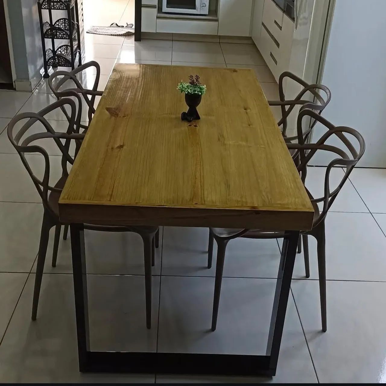 Mesa de Jantar Industrial  - Foto 4
